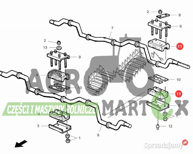 LA322245250 322245250 ŁOŻYSKO DREWNIANE Wichrów