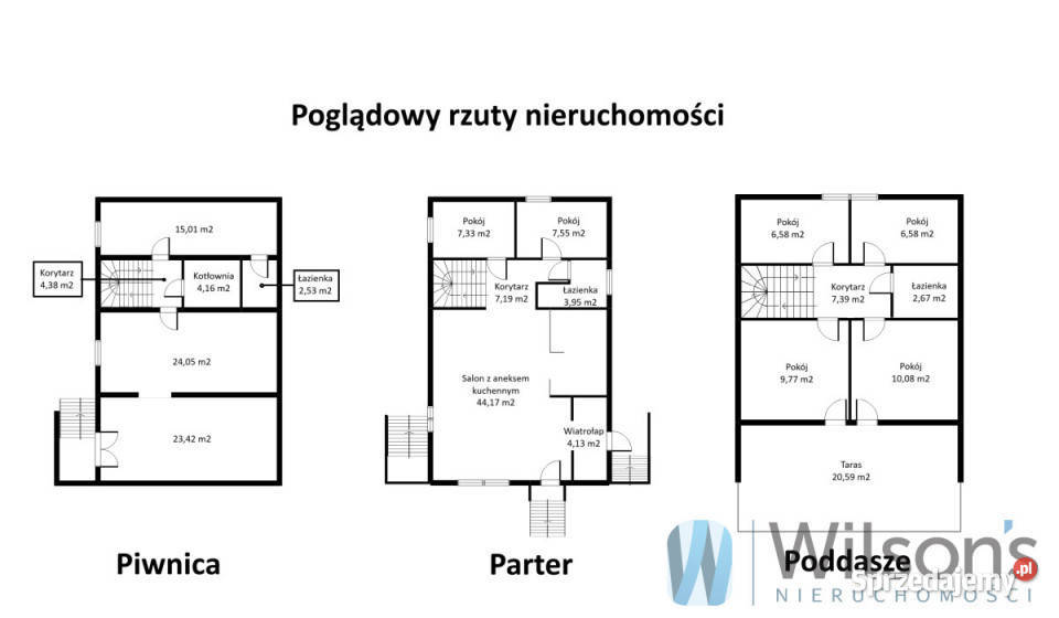 Dom wolnostojący 19115m2 Jabłonka 3532m2