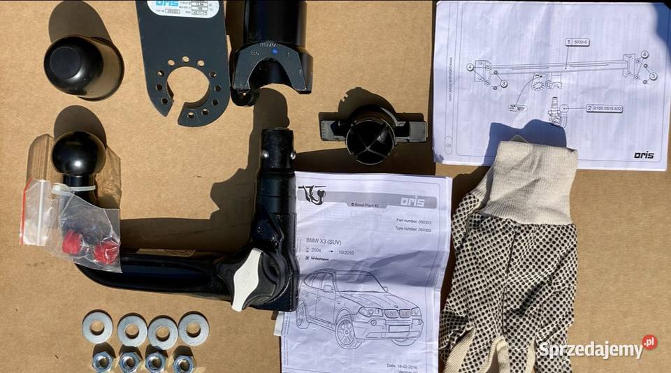 Wypinany hak holowniczy do BMW E83 Tczew sprzedam