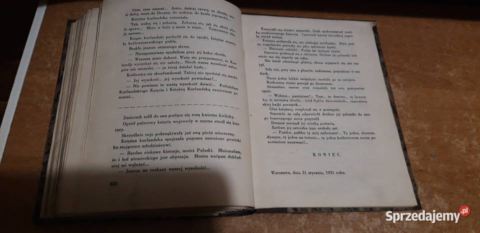 PUŁASKI W GĄSIOROWSKI Wwa1931wyd1 120z5250egz Antykwariat Iwno