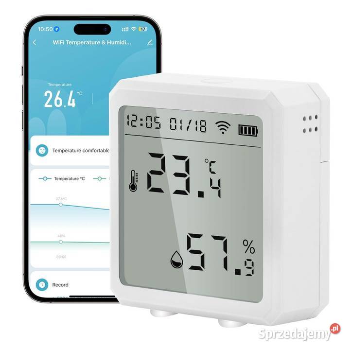 Inteligentny Czujnik Temperatury i Wilgotności Wrocław