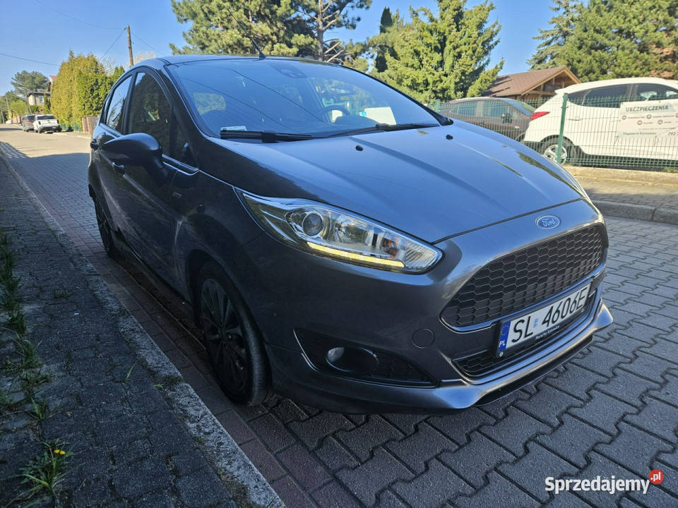 Ford Fiesta 1 właściciel Salon Polska światła przeciwmgielne Ruda Śląska sprzedam