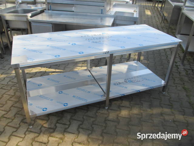 Stół Gastronomiczny Centralny Z Półką 2008085 Ostrów Wielkopolski