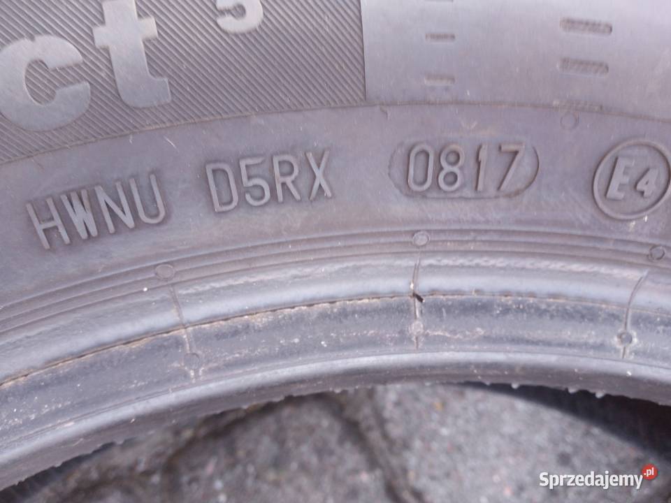 4 Opony Continental 1656015 letnie 2 7mm 2 6mm Opony Złoczew