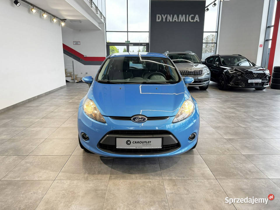 Ford Fiesta 12 82 M5 2010 r klimatyzacja ABS Myślenice