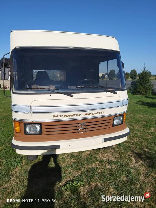 Kamper Mercedes HymerMobil 1982r Rok produkcji 1982 sprzedam