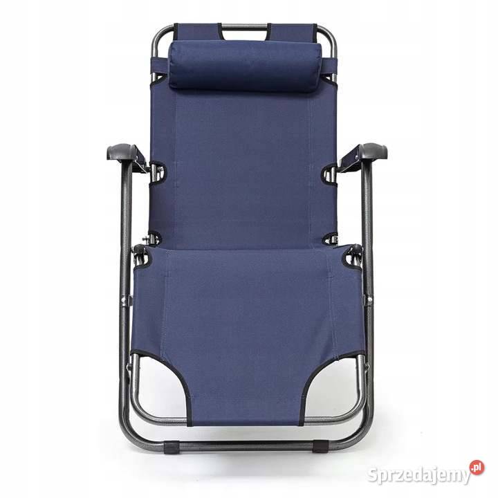 Leżak ogrodowy zielony niebieski granatowy Szczecin