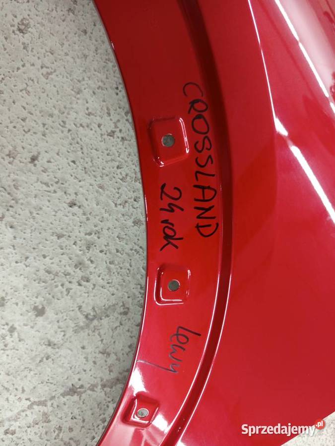 Błotnik lewy crossland x orginalny 24 Błotniki Rzeszów