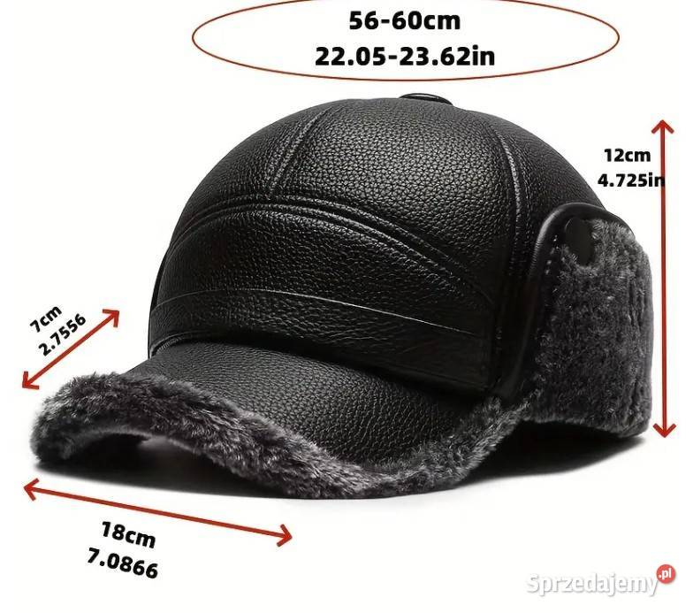 Nowa czapka męska zimowa ciepła Szczecin