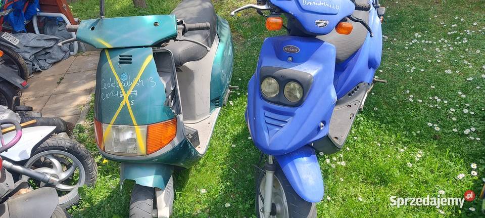 Pakiet 6 markowych skuterów Piaggio Peugeot Świdnica