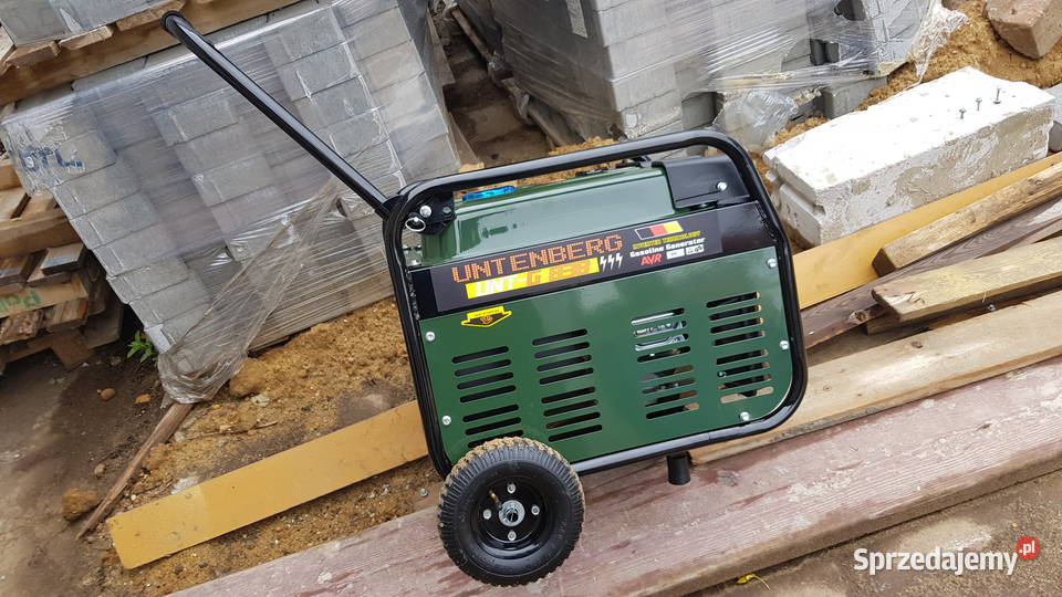 Agregat, generator prądotwórczy UNTENBERG UNT-G 838