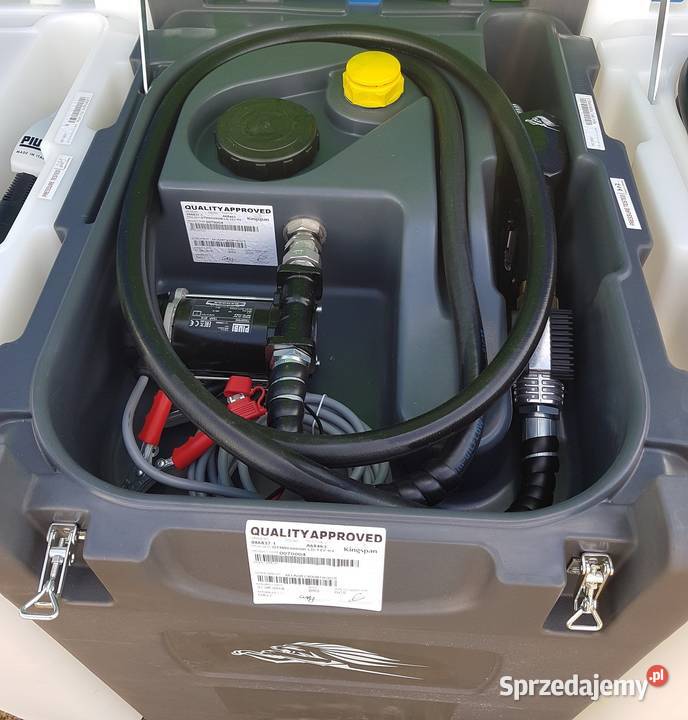 Mobilny zbiornik ON 300 l Pompa 12 V 50lmin lubuskie Zielona Góra