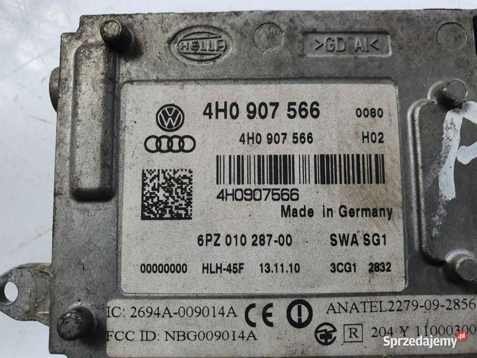 ASYSTENT ZMIANY PASA AUDI A8 D4 PRZED LIFT