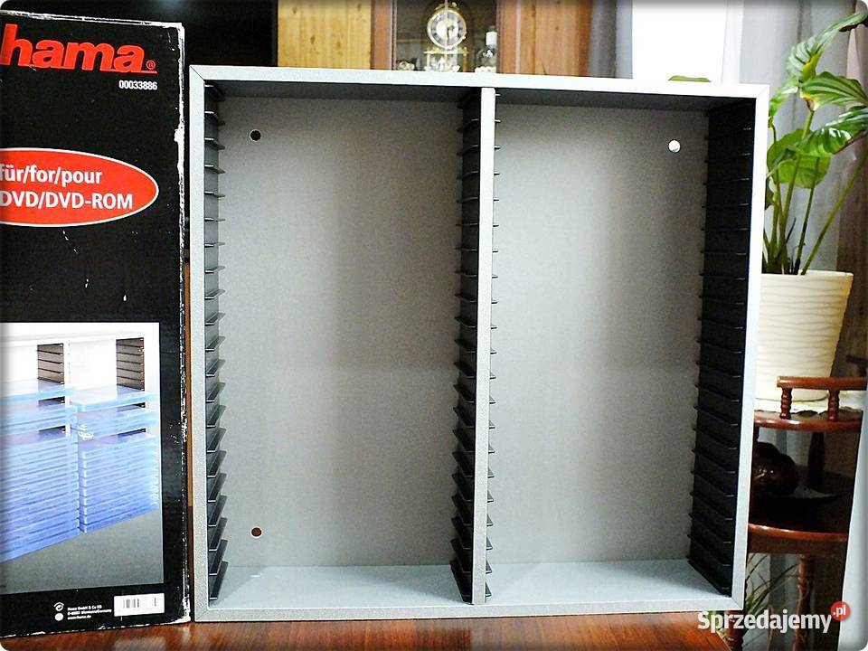 Półka ścienna HAMA na płyty DVD 40 Pojemnik Żary
