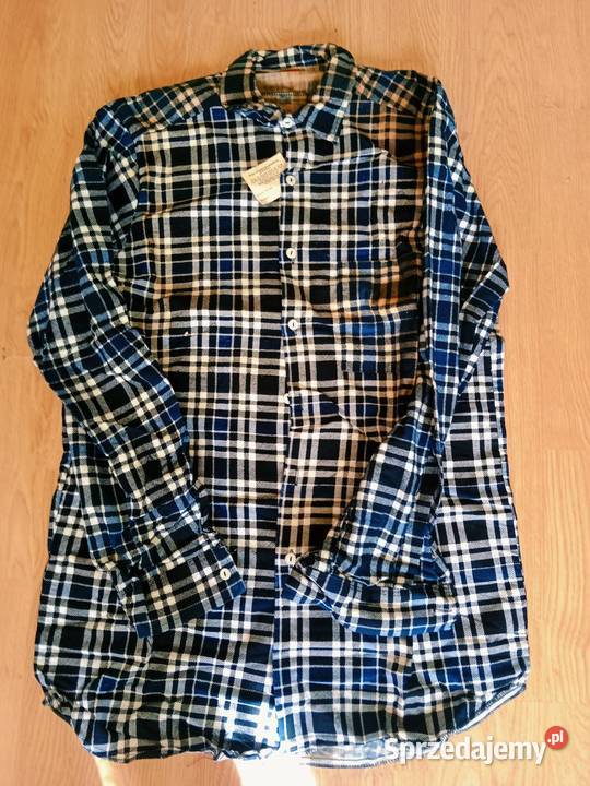 Zestaw Nowych Koszul Flanelowych VINTAGE PRLLata Ruda Śląska
