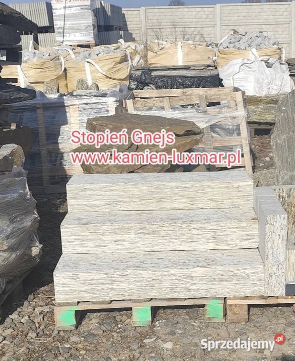 Stopień Gnejs 100 x 30 x 15 Schody wewnętrzne Roszczep