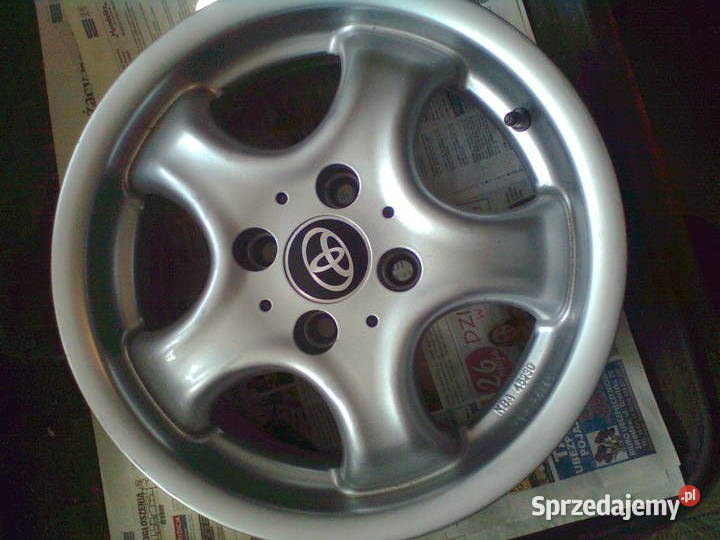 Felgi aluminiowe 14 Toyota Yaris Aygo Corolla Jarosław