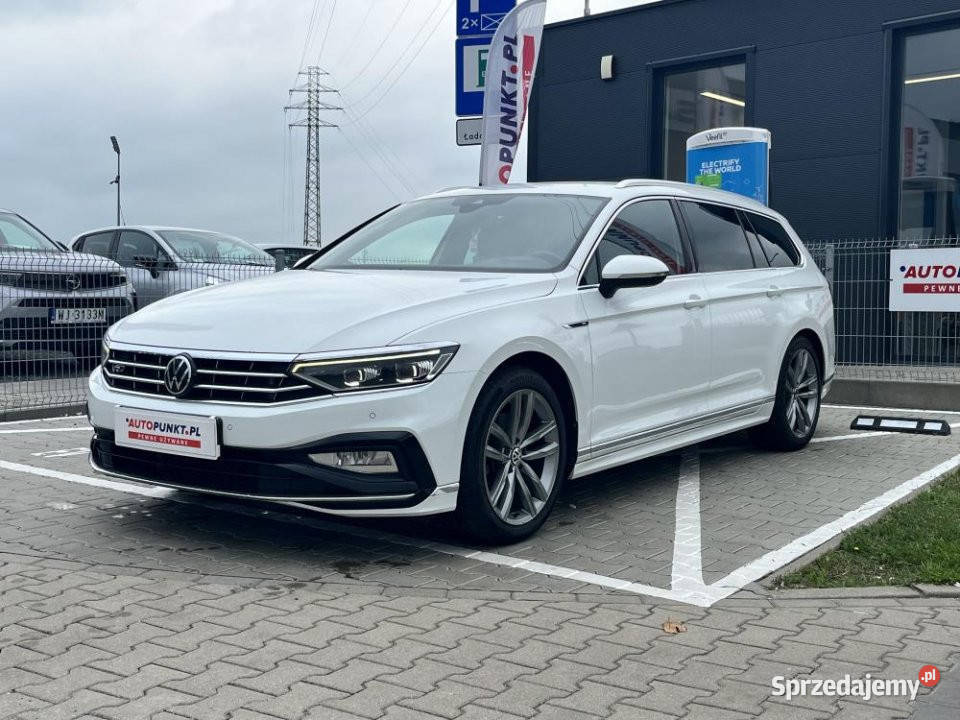 Volkswagen Passat 2022r FV23 FullLED Kamera HAK 84165km wielkopolskie Poznań