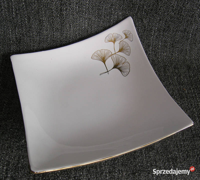 patera ceramiczna kwadratowa rękodziełoD dolnośląskie