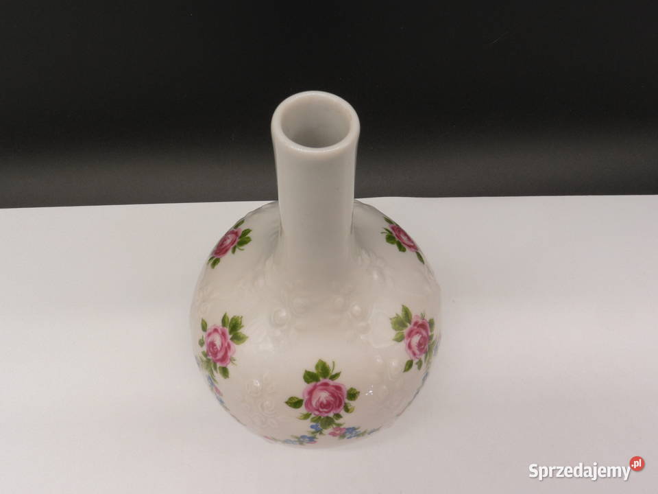 Porcelanowy wazonik flakon Wallendorf 1764 Raszków
