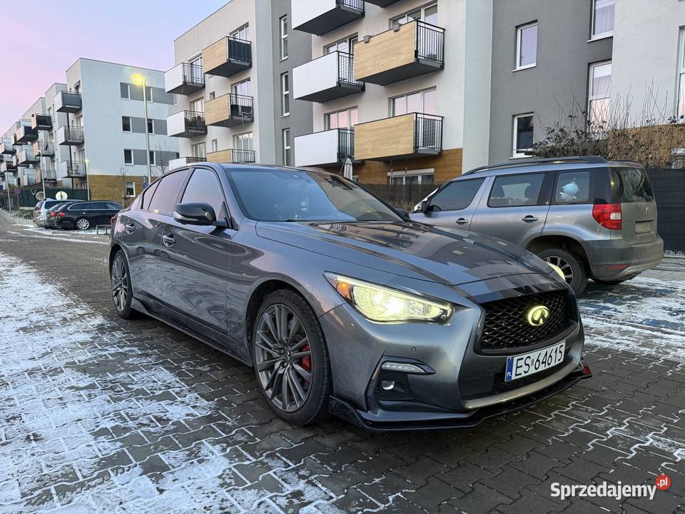 Infiniti Q50s AWD RED SPORT 405 Wrocław