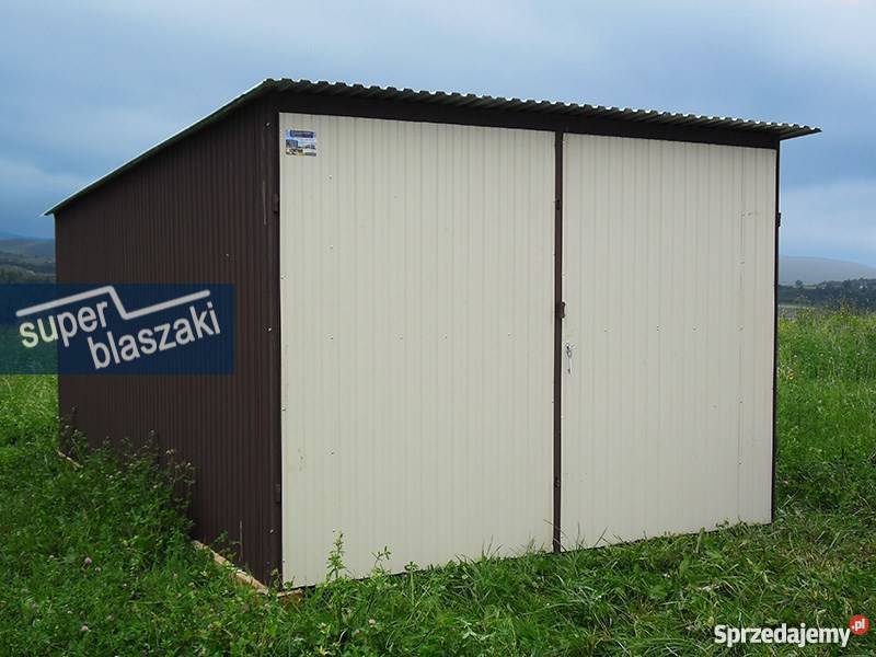 Blaszaki 3x5 garaże blaszane RAL małopolska Garaże i miejsca postojowe Limanowa