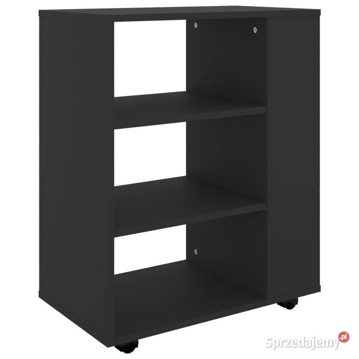 Szafka na kółkach czarna 60x35x75 materiał Warszawa sprzedam