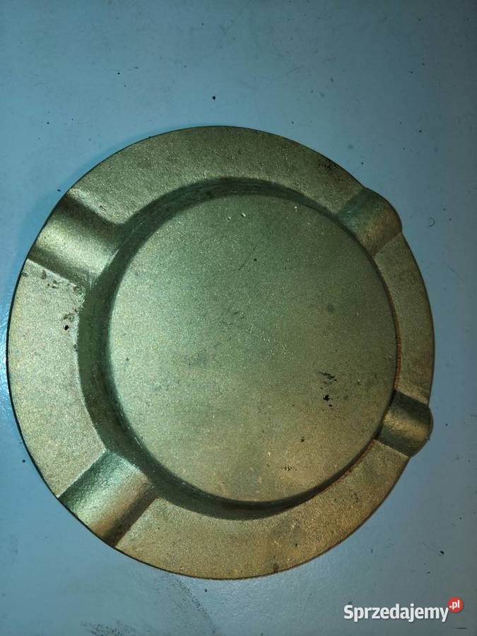 mosiężna popielniczka Adamin