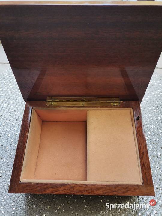 Stara szkatułka z pozytywką Art Deco Kraków