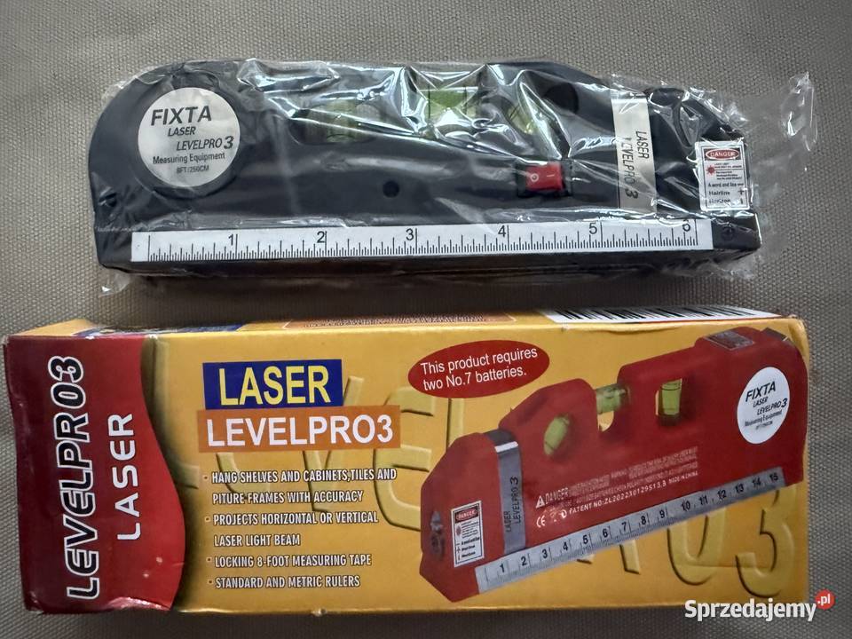 Poziomica z laserem Warszawa