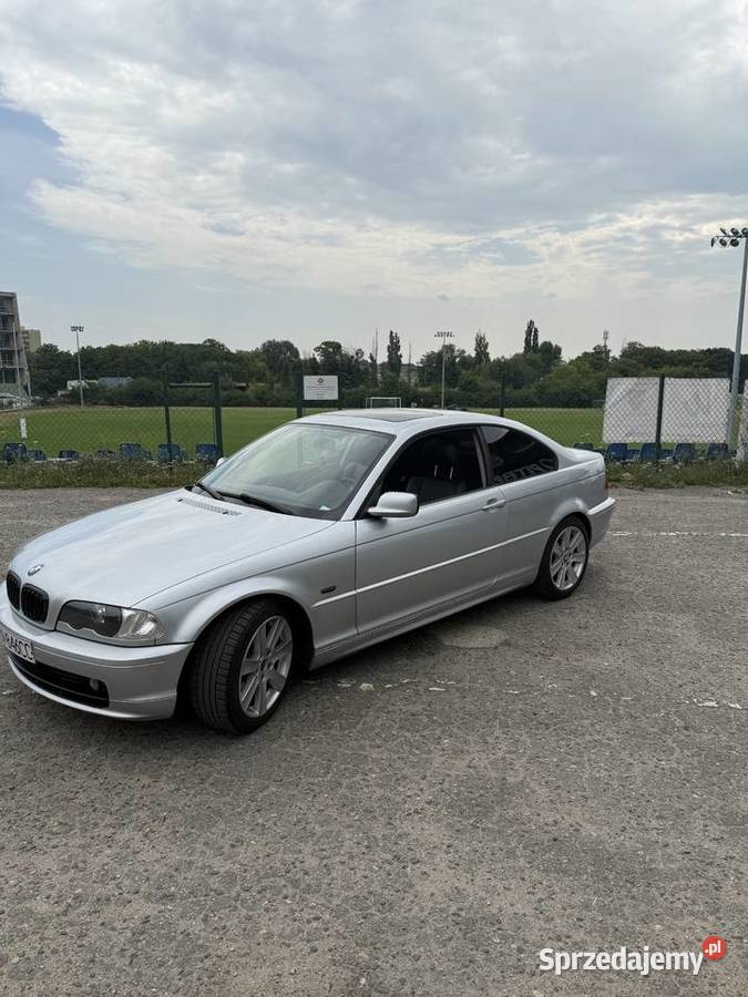 BMW E46 Coupe 19 benzyna klasyczne coupe zadbany wielkopolskie Poznań