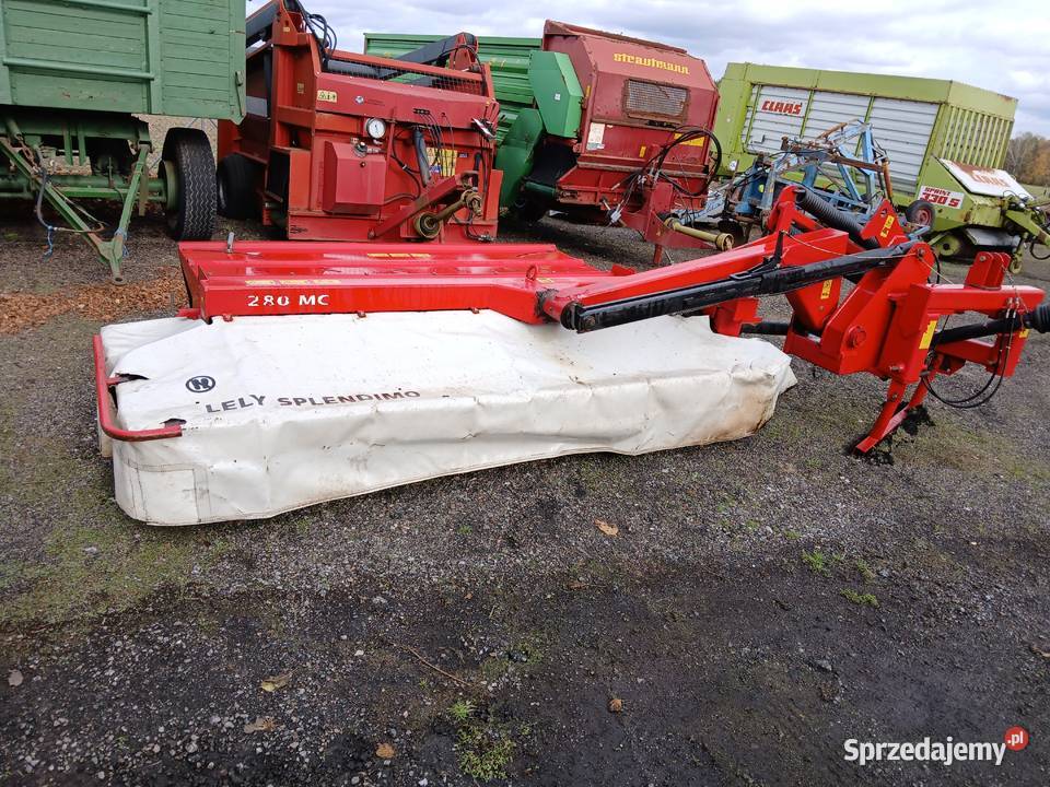 Kosiarka dyskowa Lely Splendimo model 280 MC uszkodzony Ryki