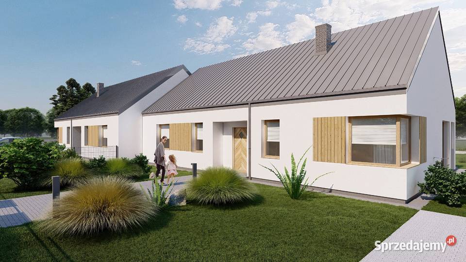 Działka budowlana z projektem i fundamentami Kutno