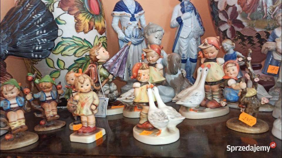 Figurka dziewczynki z gąskami
Goebel Hummel Porcelana i szkło Gdańsk
