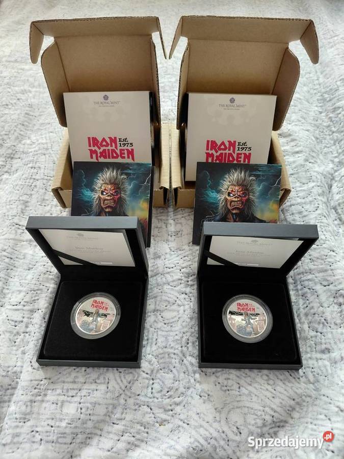 Oryginalna nowa moneta kolekcjonerska Iron