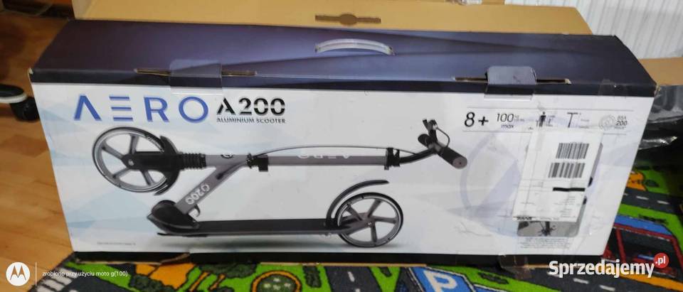 Hulajnoga NOWOŚĆ na polskim rysnku Aero Two Książ Wielkopolski