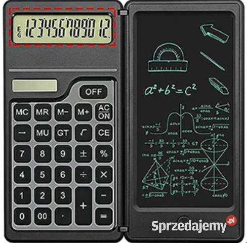 Nowy składany kalkulator 2w1
