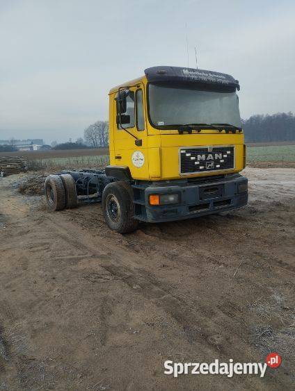 MAN 19343 rama do zabudowy zabudowa Wywrot kiper diesel Warszawa