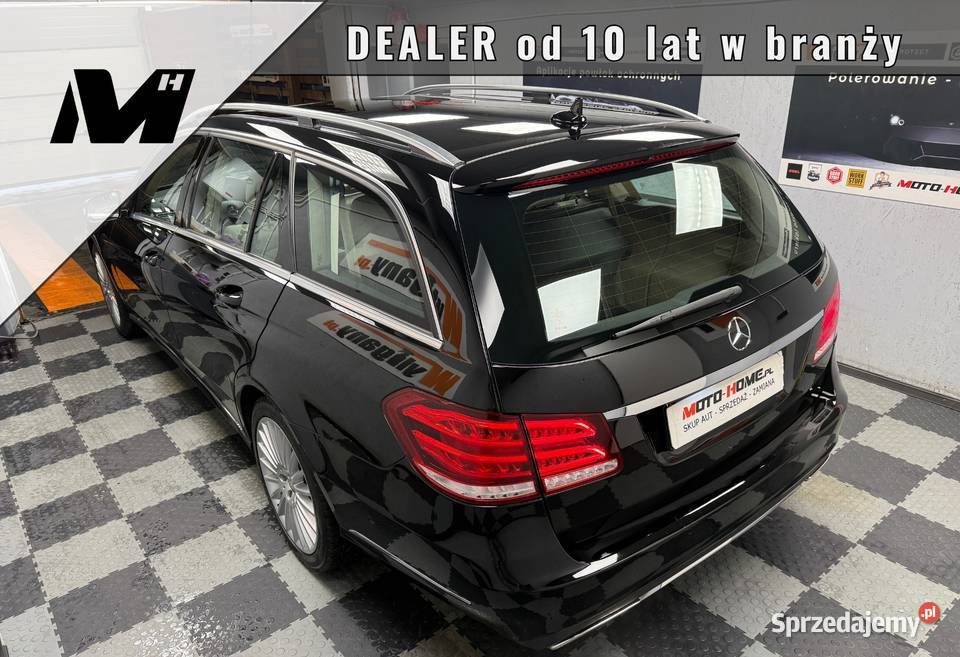 Mercedes E200 LIFT Jasna skóra 18 automa ESP Klasa E Poznań