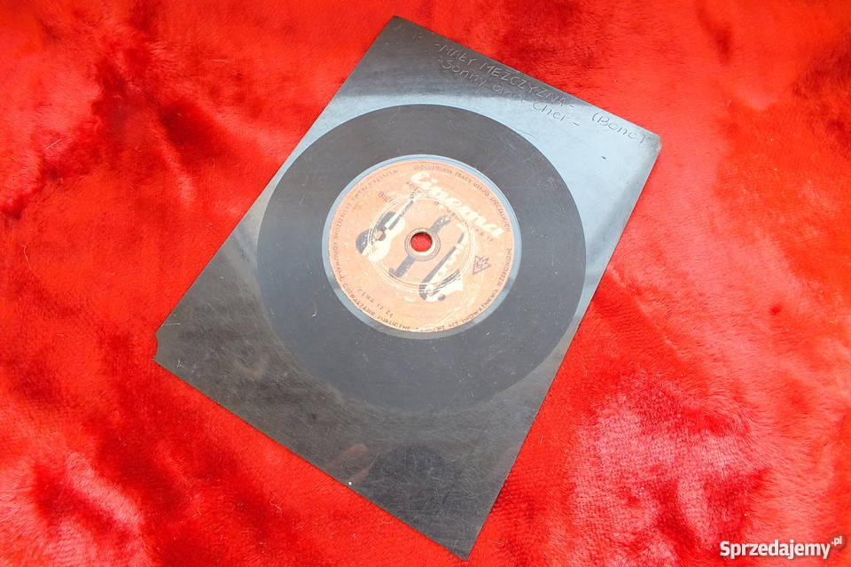 Stara pocztówka dźwiękowa Sonny Bono and Cher