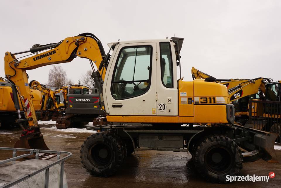 Koparka kołowa Liebherr A 311 2013 nie Jeziorko