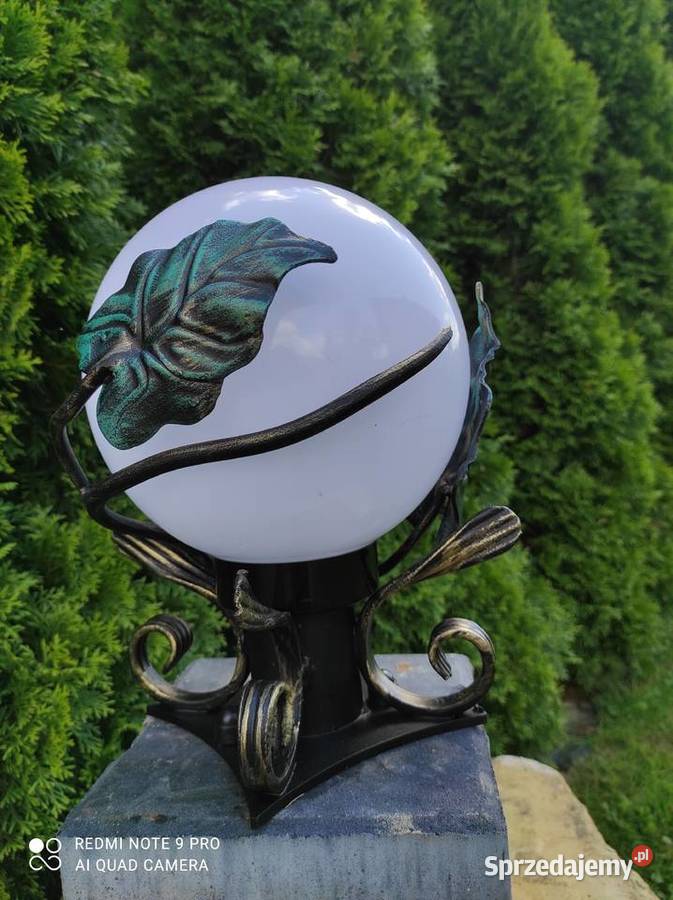 Lampa na słupek murek ogrodzeniowy Gorlice