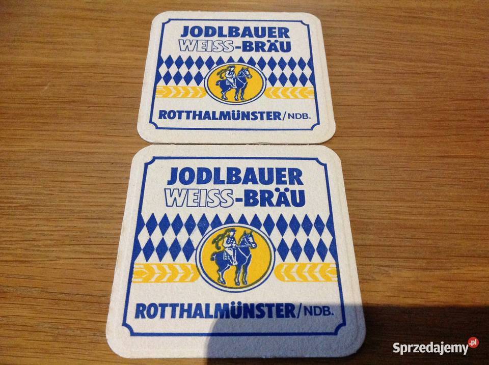 Stara Podkładka pod Piwo JODLBAUER WEISS BRU
