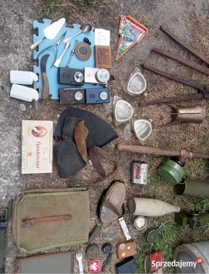Militaria i inne z okresu IIRP 2wś Wehrmacht i Grójec