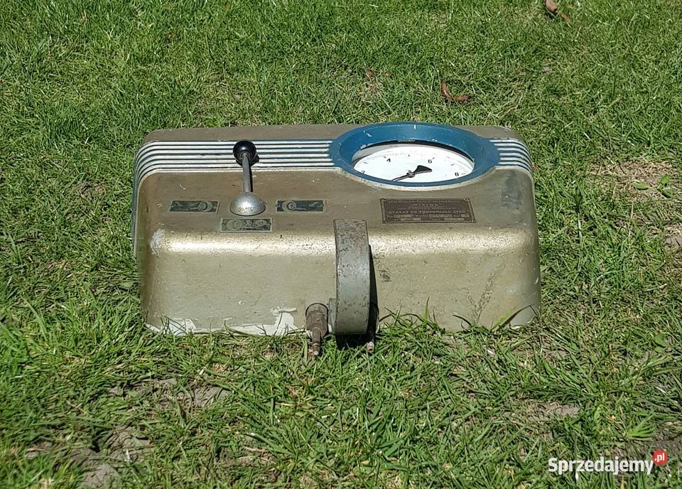 Aparat do pompowania opon 1 PRL Mikron Lublin Pozostałe Antyki, Sztuka, Kolekcje