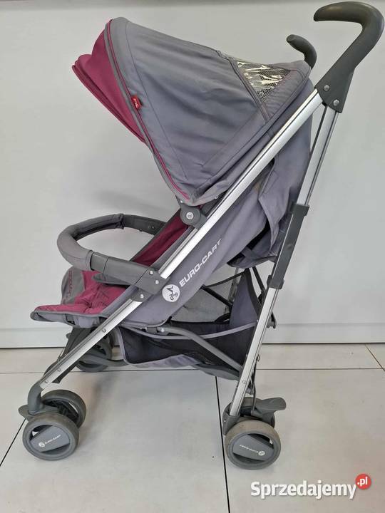 WÓZEK PARASOLKA EuroCart Cross Line Fuchsia 8.5kg Kraków