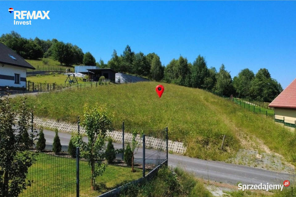 Działka 2262 m z widokiem na góry Krzyżowa