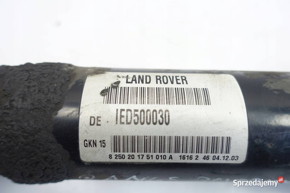 Range Rover III L322 30 D PÓŁOŚ PÓŁOŚKA lewa osobowe Janów