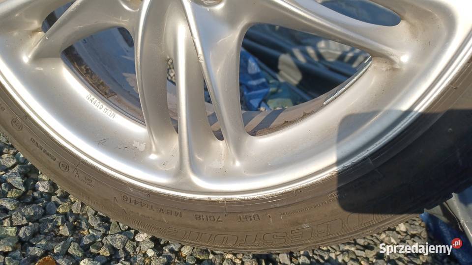 Felgi BORBET 8J 17 z oponami astra vectra signum Domaniów