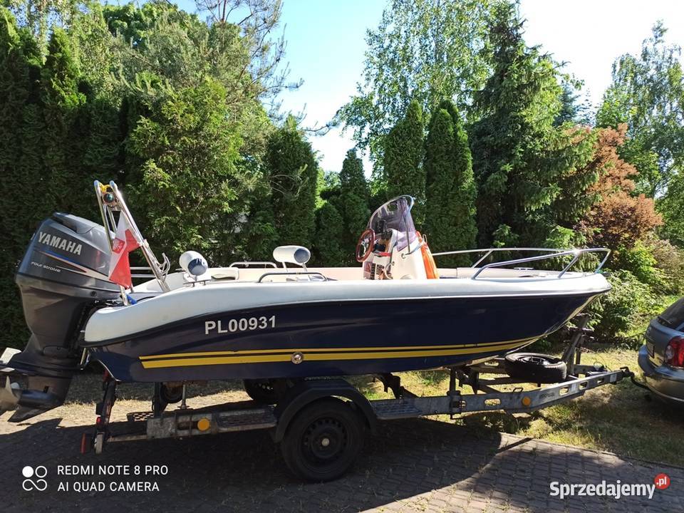 Sprzedam łódź Mazury 525 Yamaha 100 wielkopolskie Oborniki